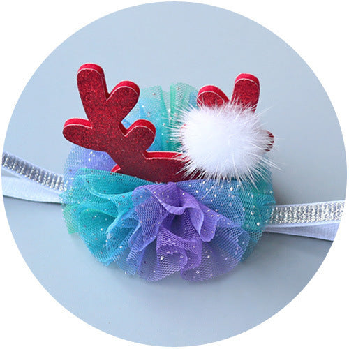 Christmas Baby Head Ornament