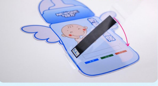 Baby Bottle Temperature Measurement Sticker