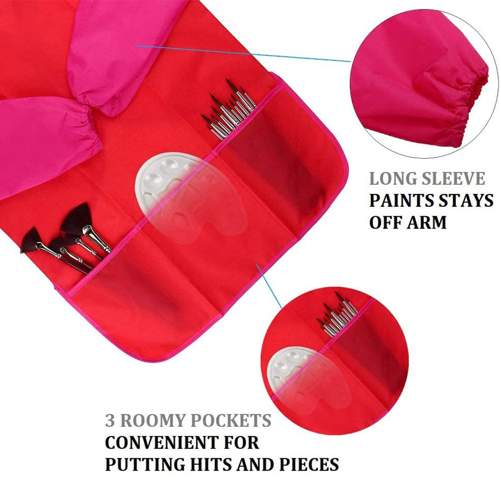 Children  Portable Waterproof Painting Apron