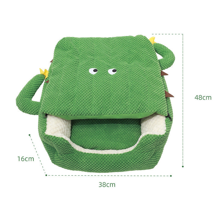 Cartoon Cactus Pet Bed