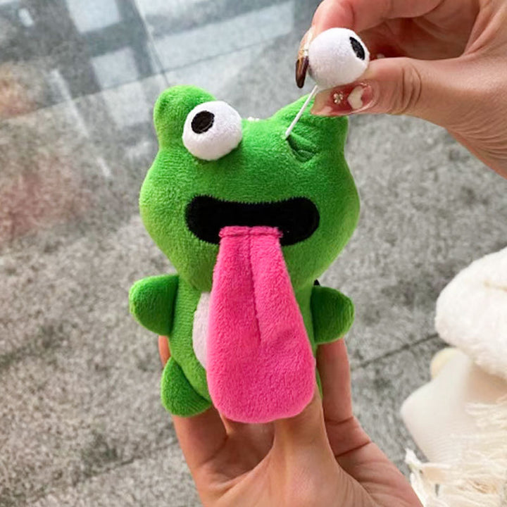 Magnetic Frog Tongue Kiss Keychain