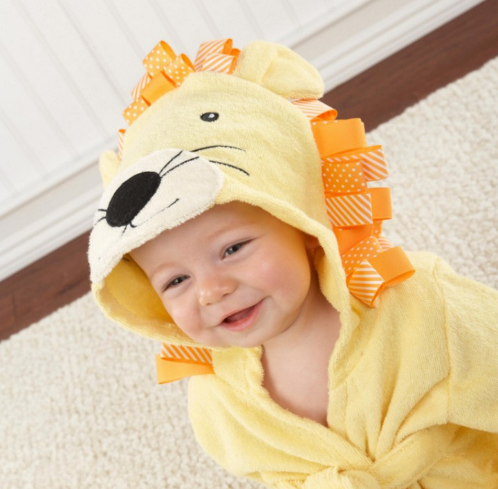 Cartoon Baby Hooded Towel
