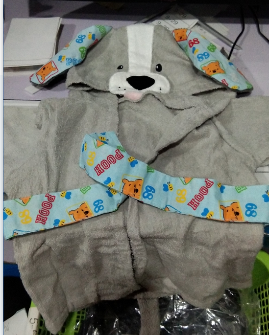 Cartoon Baby Hooded Towel