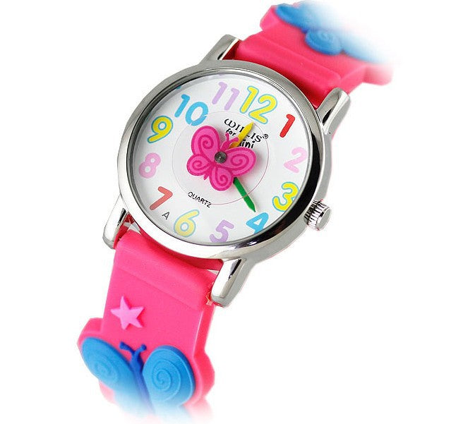Children cartoon silicone watch