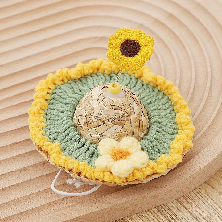 Pet Cute Flower Hat