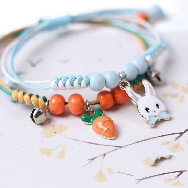 Hand Rope Bestie Student Jewelry Gift Hand-Woven Jewelry