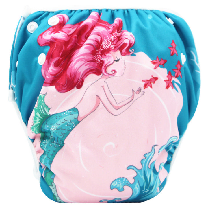 Children Cartoon Swimming Trunks