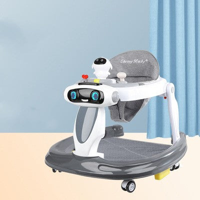 Anti-O-leg Anti-rollover Baby Walker