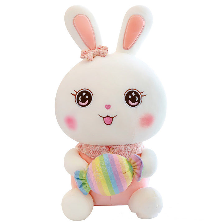 Plush Toy Earphone Rabbit Pillow Soft Cute