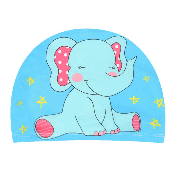 Children's Cartoon Printed Swimming Hat