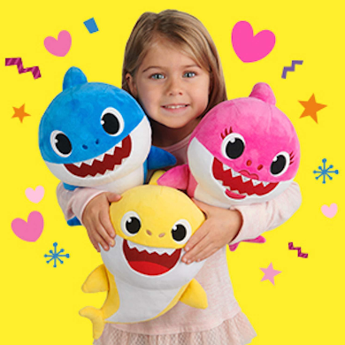 Cute Shark Plush Pillow For Children