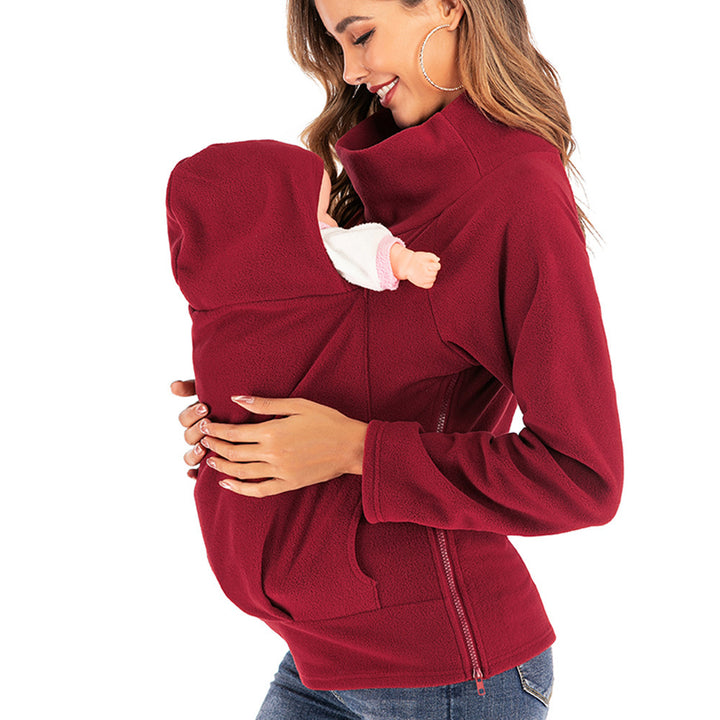 Multi-functional Mother Kangaroo Nursing Sweater