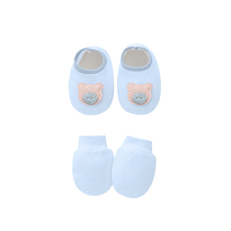 Baby Beanie with Socks Set
