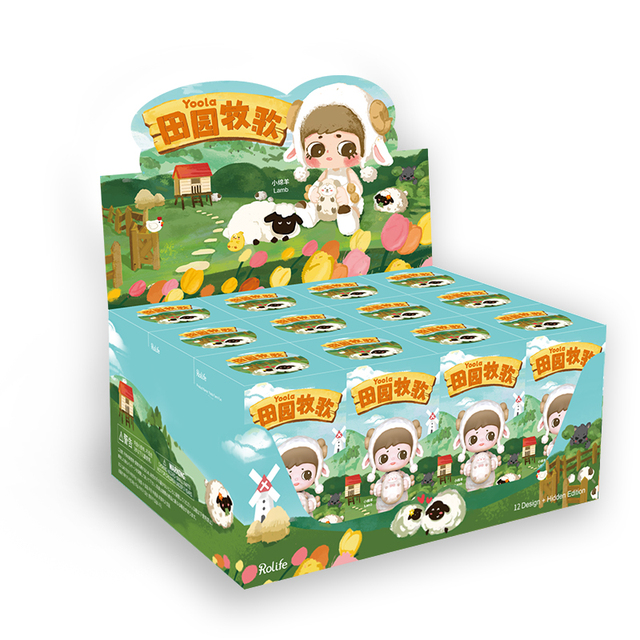 Robotime Rolife Yoola Pastora Dolls Action Figure Toys Farmer Figure Desktop Model Blind Box Children Girlfriend Birthday Gift