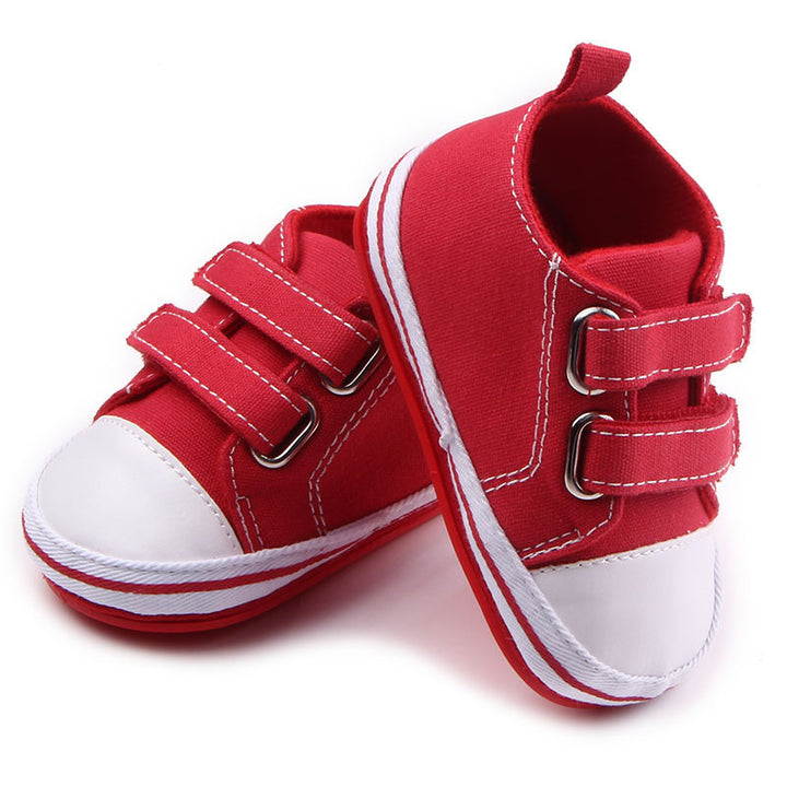 Double Velcro Baby Canvas Shoes
