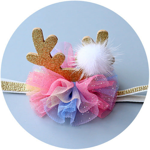 Christmas Baby Head Ornament