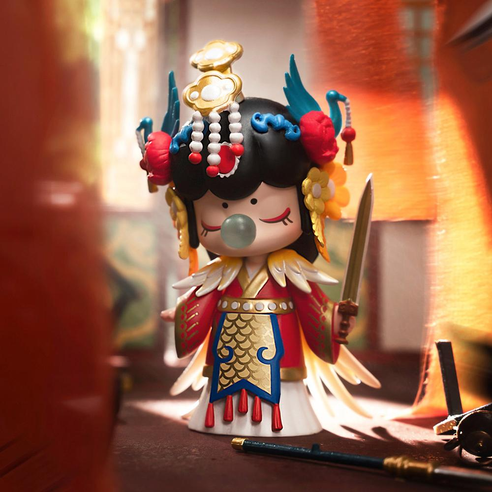Robotime Rolife Nanci Blind Box Action Figure Dolls Toys Chinese History King Beauty Story Character Model Gift