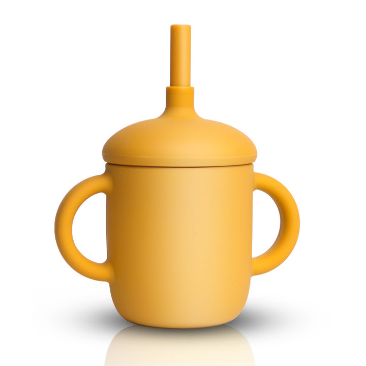 Silicone Baby Water Straw Cup
