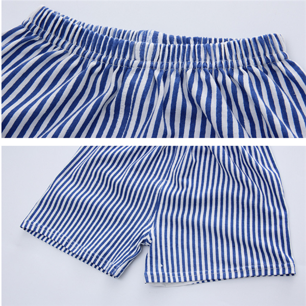 Cartoon Baby Boy Summer Clothing Set