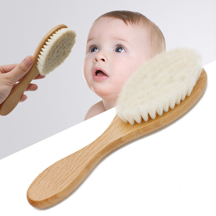 Baby Solid Wood Shampoo Brush
