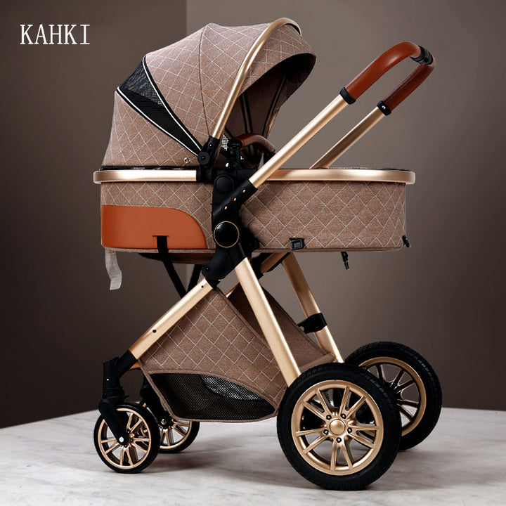 Spacious Baby Stroller Can Sit And Lie Down