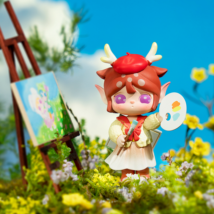 Robotime Rolife Suri Blind Box Action Figures Toys Dolls Series Character Model Gift For Children Girl Collectible