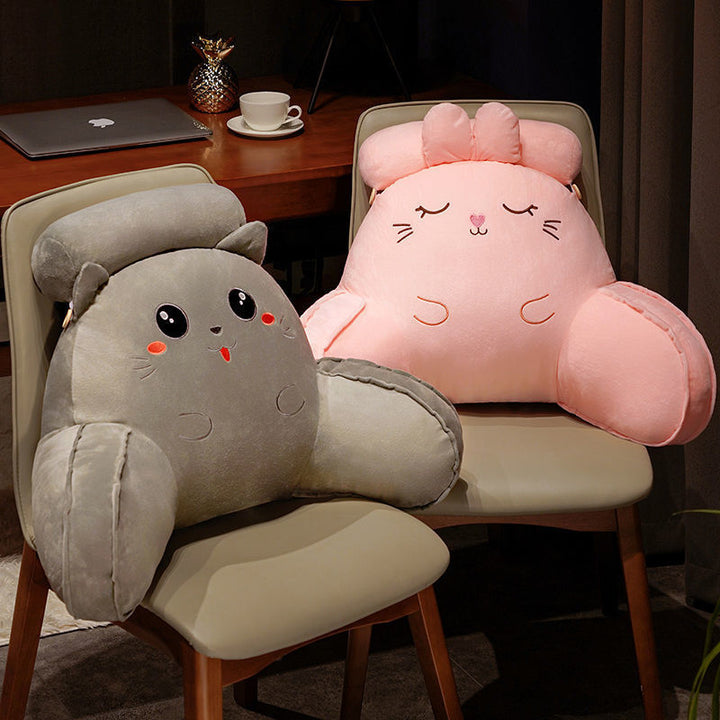 Bedside Soft Bag Big Back Sofa Cushion Plush  PP Cotton Pillow