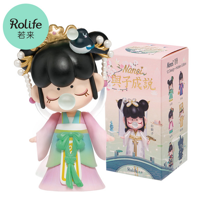 Robotime Rolife Nanci Blind Box Action Figure Dolls Toys Chinese History King Beauty Story Character Model Gift