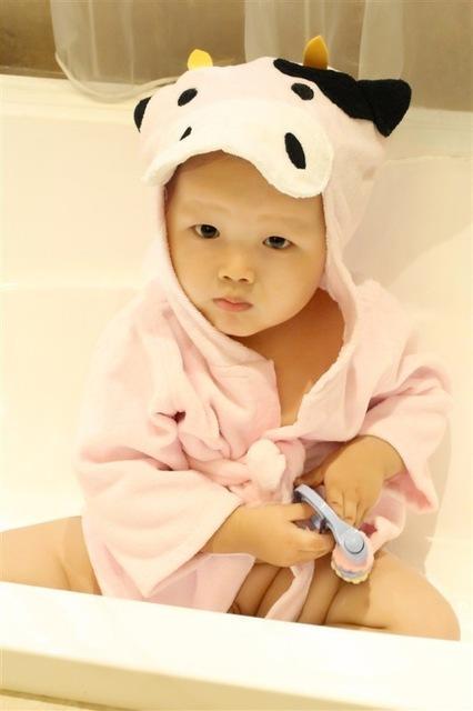Cartoon Baby Hooded Towel