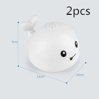Baby Bathroom Electric Induction Whale Spray Toy