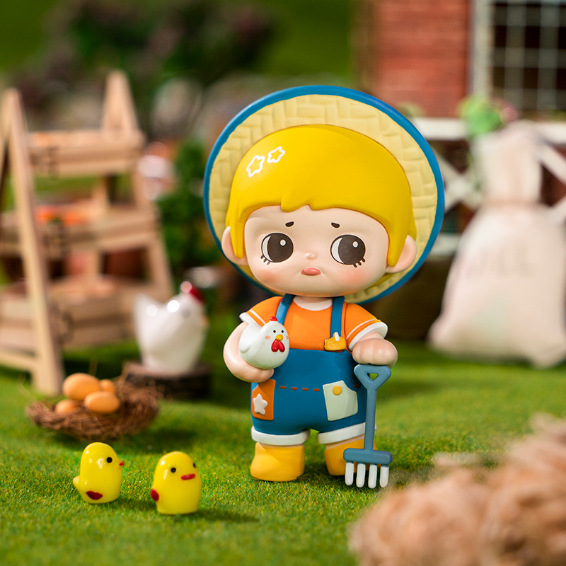 Robotime Rolife Yoola Pastora Dolls Action Figure Toys Farmer Figure Desktop Model Blind Box Children Girlfriend Birthday Gift