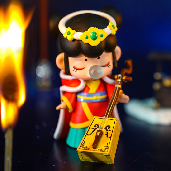 Robotime Rolife Nanci Blind Box Action Figure Toy Chinese Women Animal Fairy Girls Dolls Girls Gift For Children Friends
