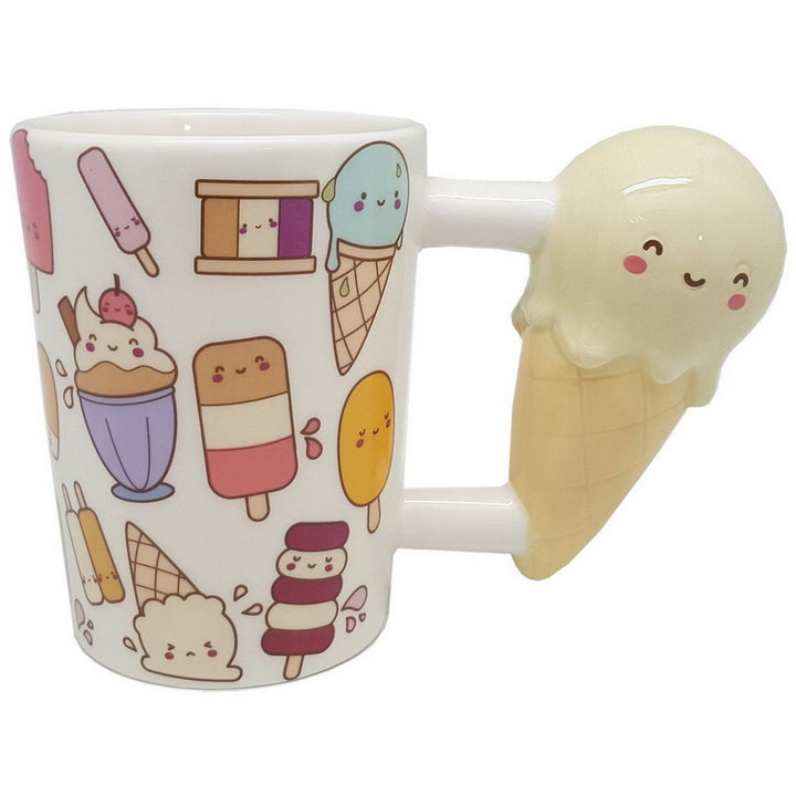 Cartoon Expression Pack Popsicle Ice Cream Cup