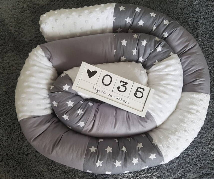 Baby Cotton Round Crib Fence