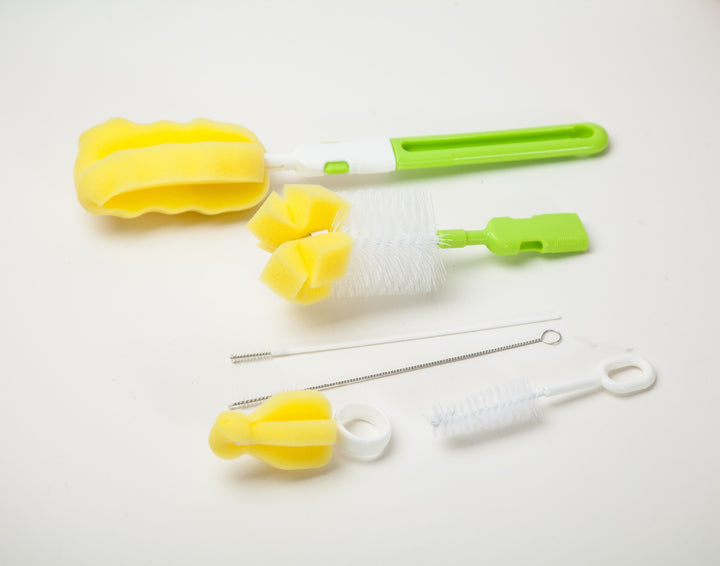 6-piece Sponge Bottle Brush Set