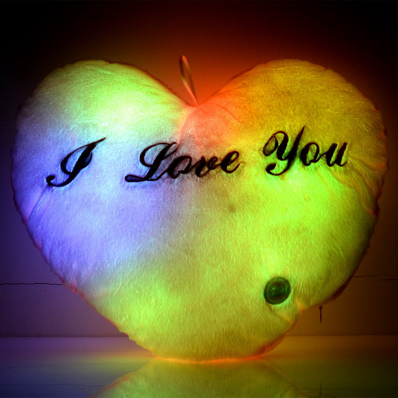 Love Glowing Music Pillow Plush Toy