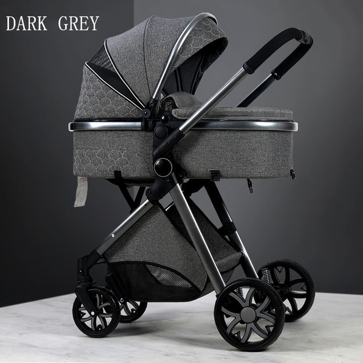 Spacious Baby Stroller Can Sit And Lie Down