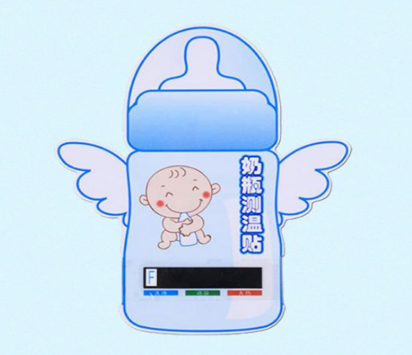 Baby Bottle Temperature Measurement Sticker