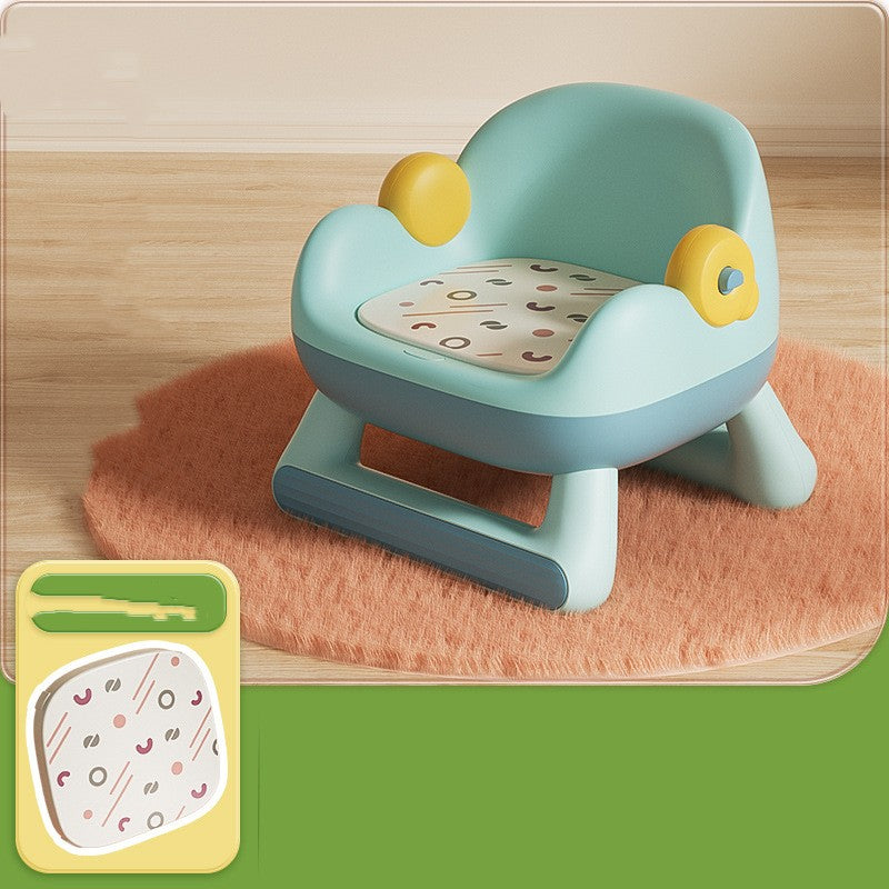 Baby Backrest Plastic Dining Chair