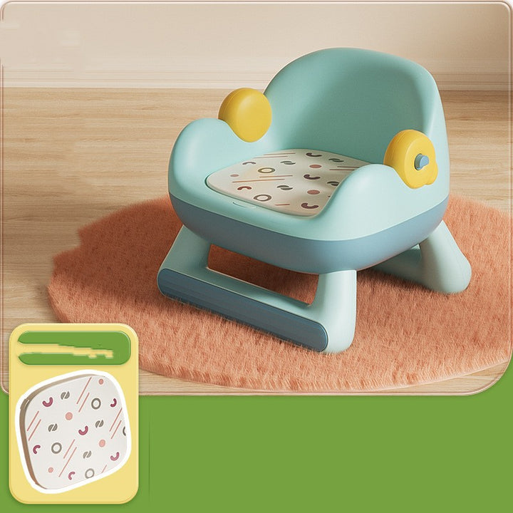 Baby Backrest Plastic Dining Chair