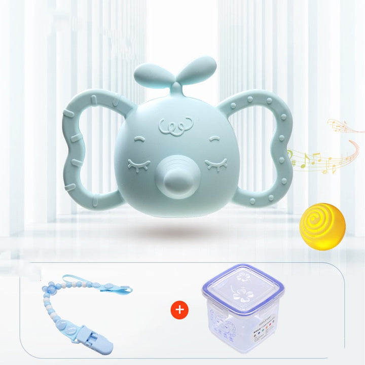 Baby Silicone Teether Rattle