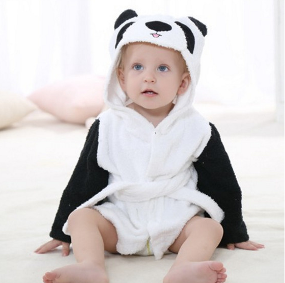 Cartoon Baby Hooded Towel