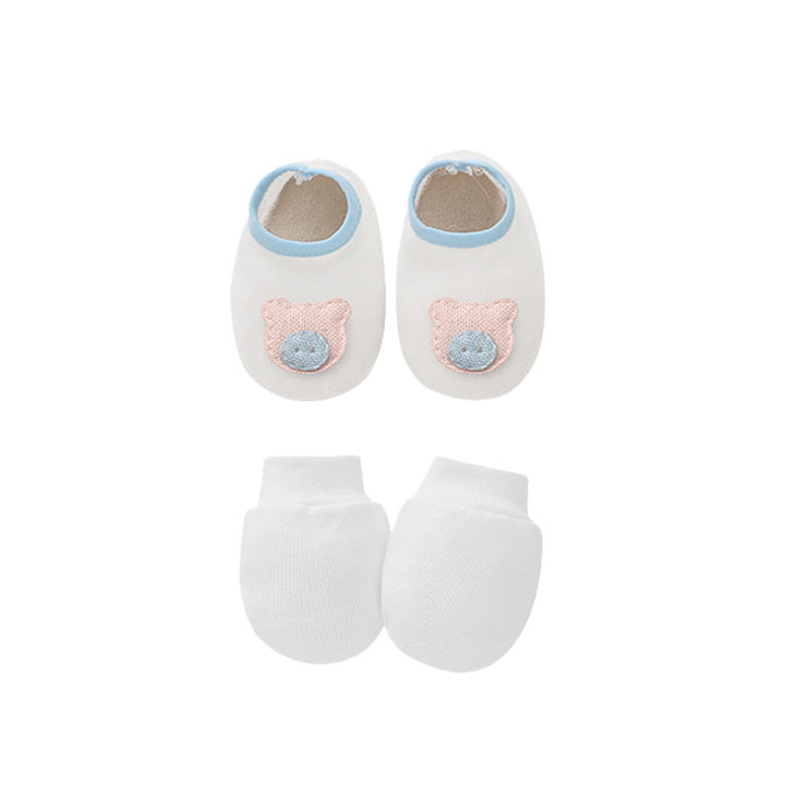 Baby Beanie with Socks Set