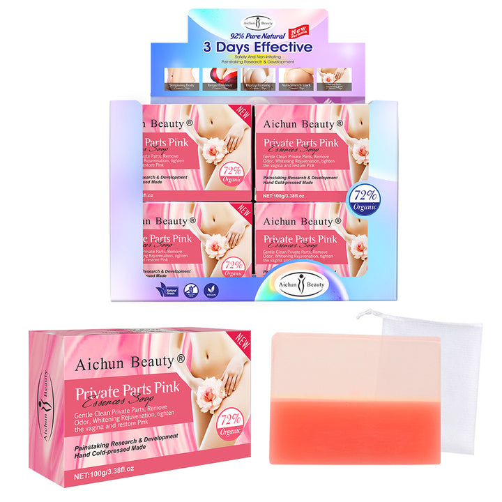 Matte Cleansing Handmade Two-color Soap Care