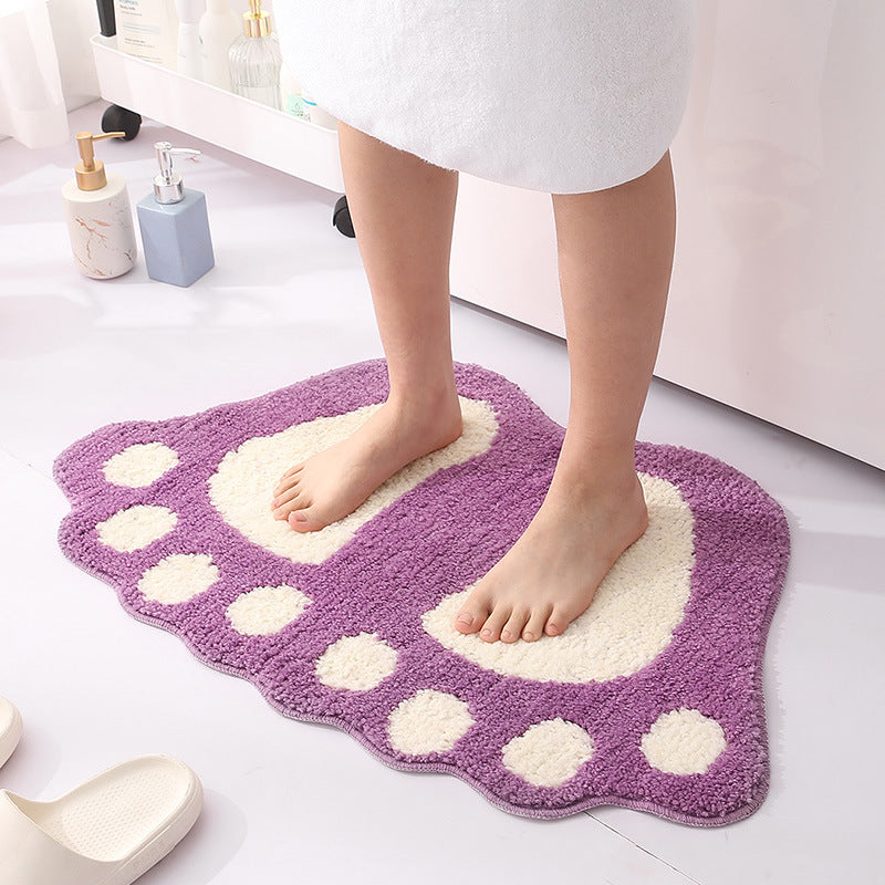 Home Bathroom Anti-slip Absorbent Foot Mats