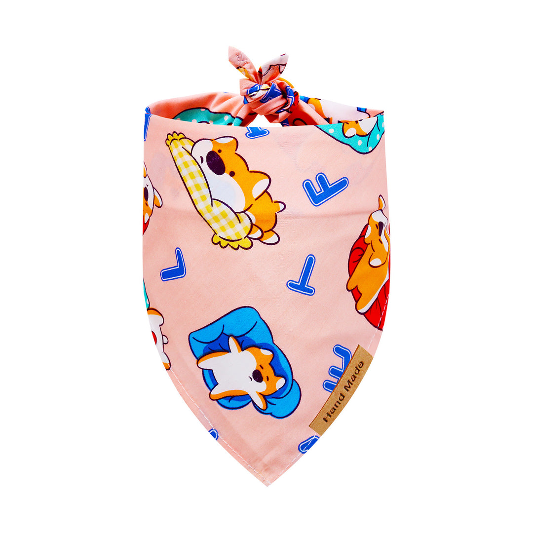 Cute Cartoon Pet Bandana
