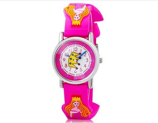 Children's Cartoon Silicone Watch