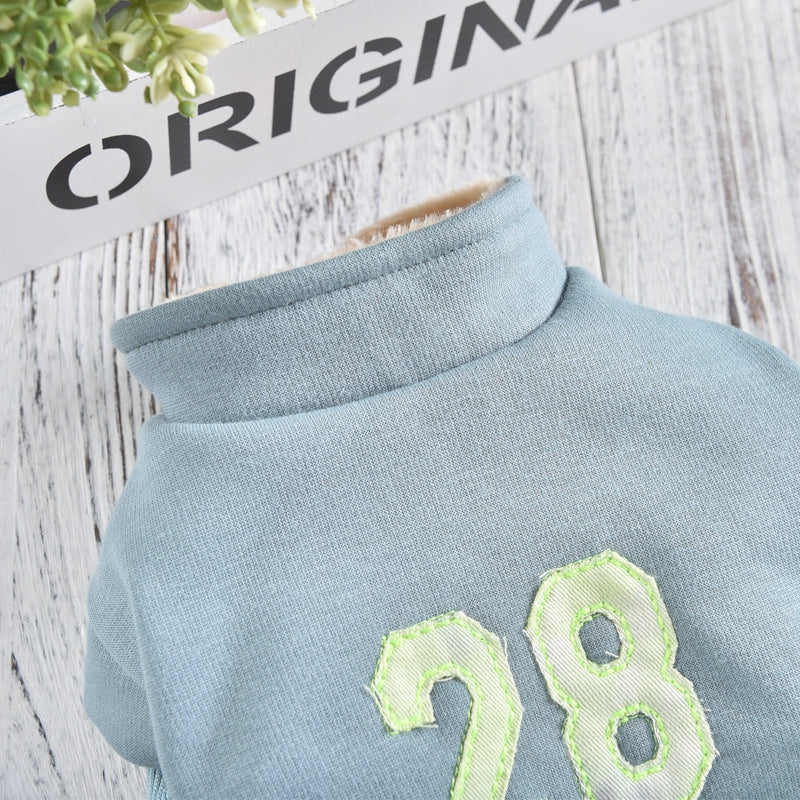 Pet Dog Jersey Denim Skirt Autumn Winter Pet Dog Clothes