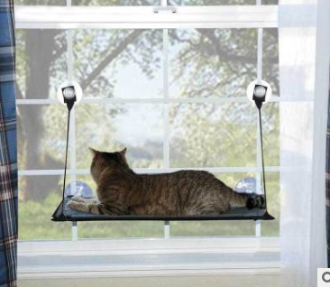 Cat bed cat hammock cat hammock removable and washable super suction cup cat pad window sill cat litter