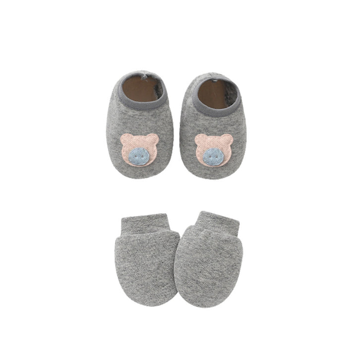 Baby Beanie with Socks Set